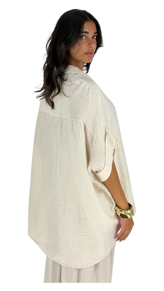 Malina Beige Shirt