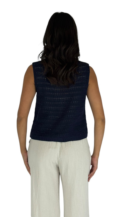 Jida Navy Vest