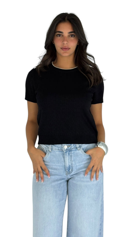 Brille Black Top