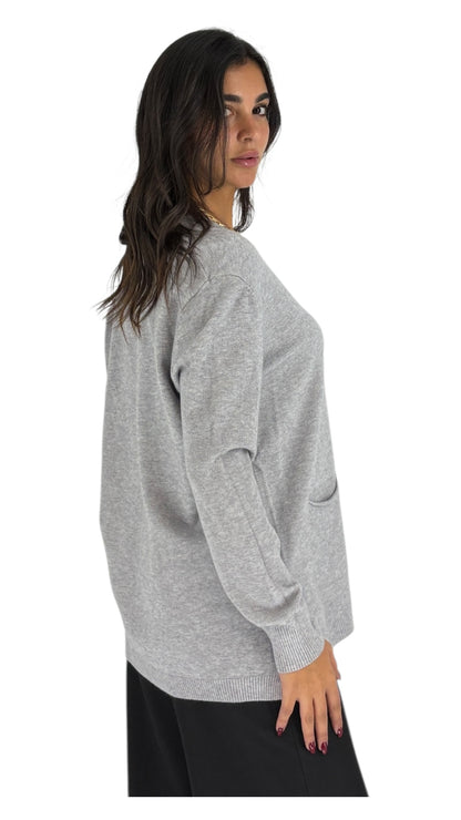 Mircel Grey Cardigan