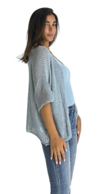 Jill blue cardigan