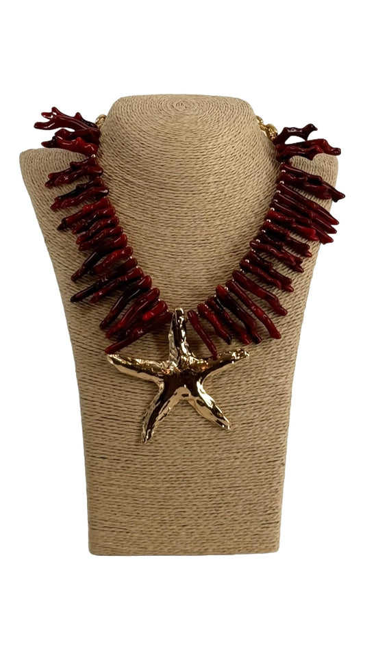 Starshi red necklace