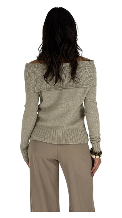 Dalida Beige Sweater