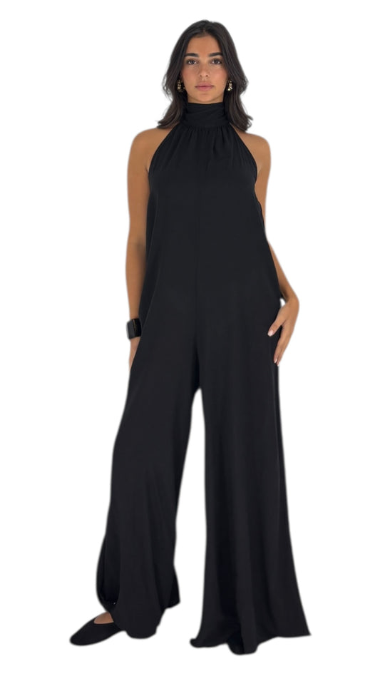 Luka Black Jumpsuit
