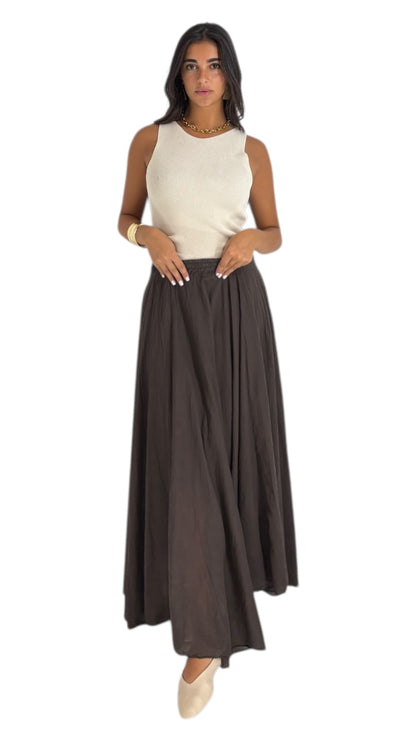 Zev Brown Skirt