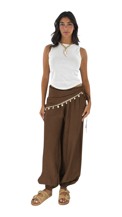 Mriam Brown Pants