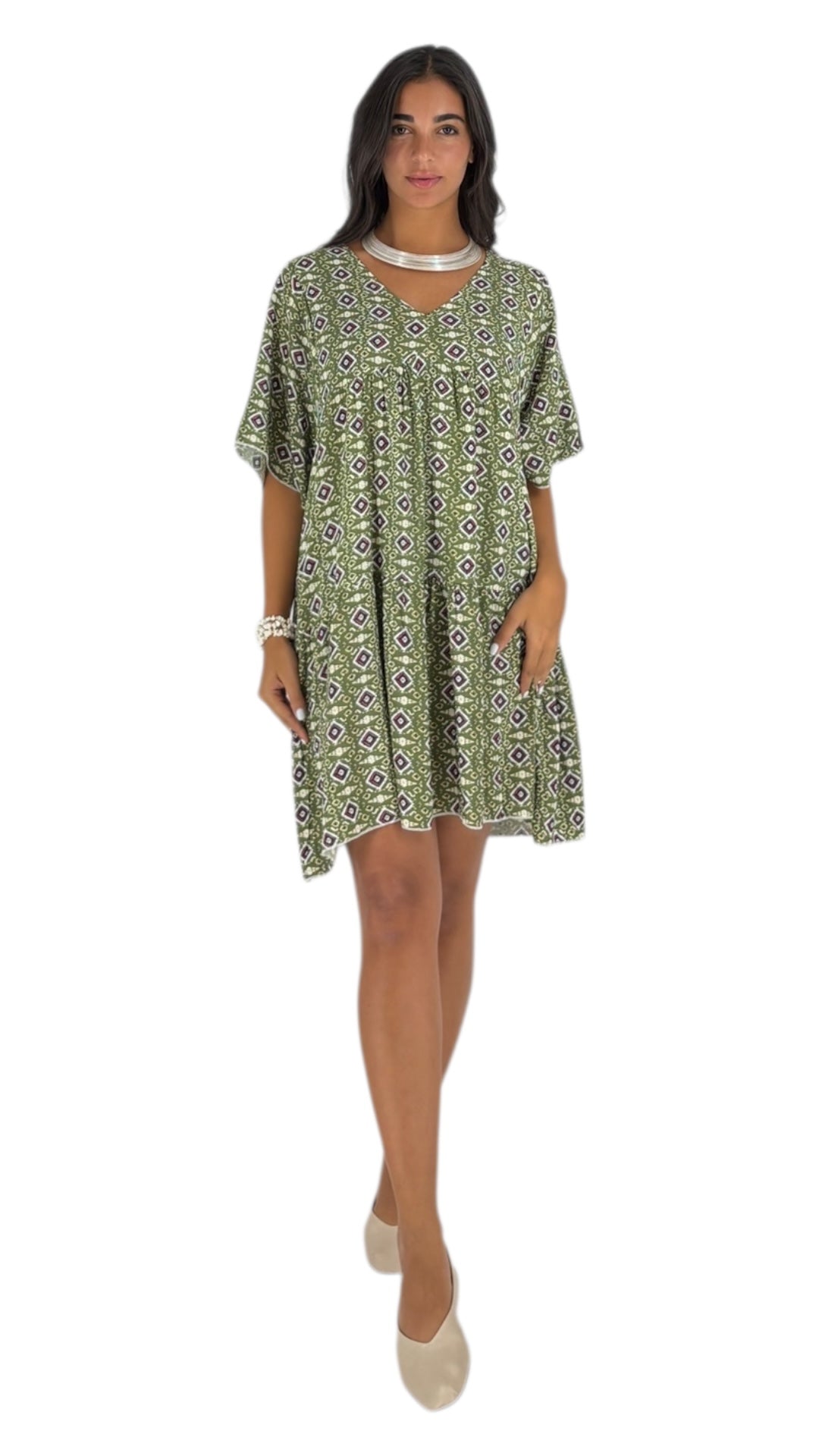 Owen Kaki Dress