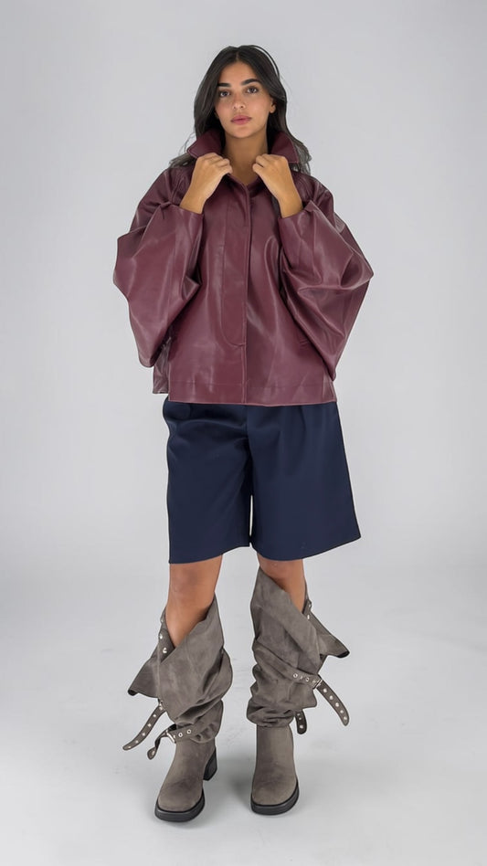 Rozan Burgundy Jacket