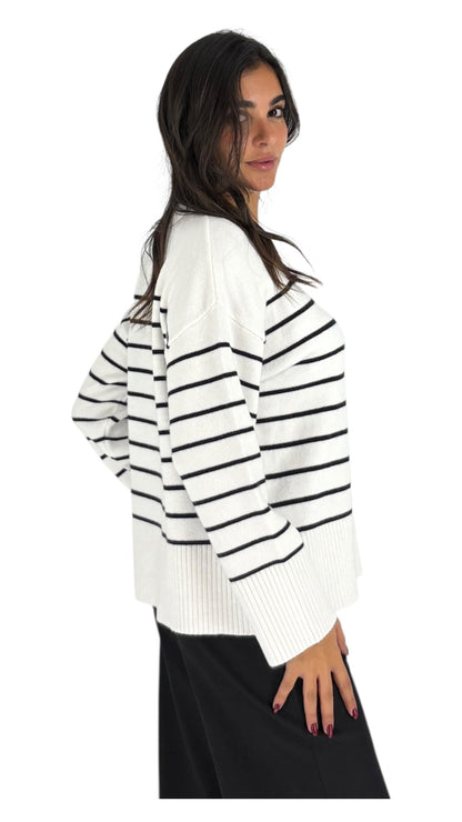 Batoul White Sweater