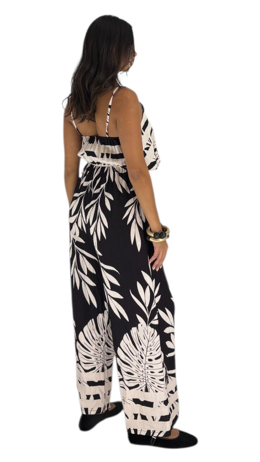 Seina Black Jumpsuit