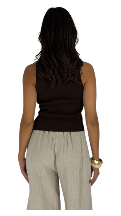 Basilo Brown Top
