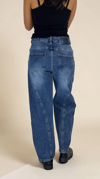 laura Blue Balloon Jeans