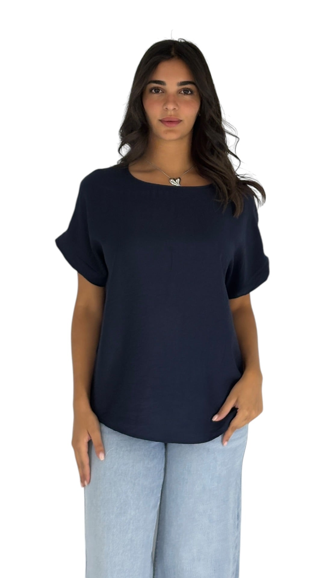 Poem Navy Top