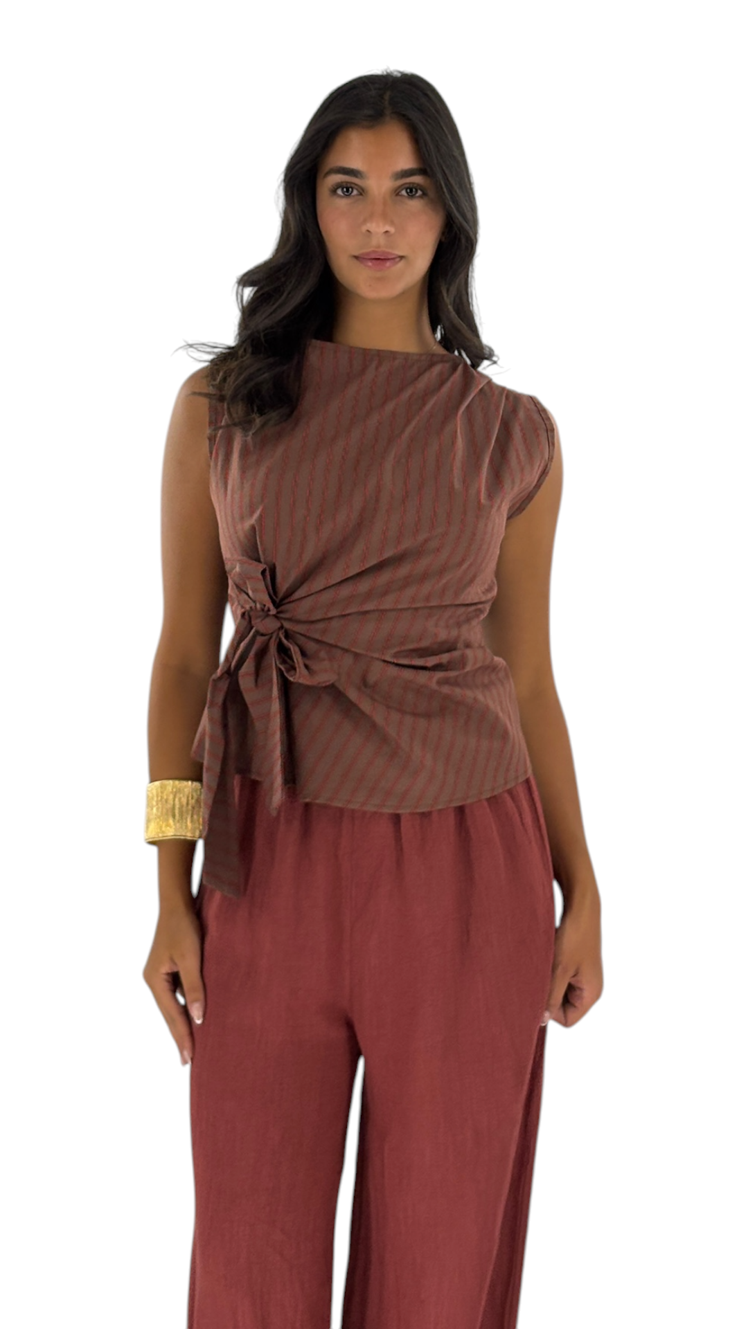 Milo Brown Top