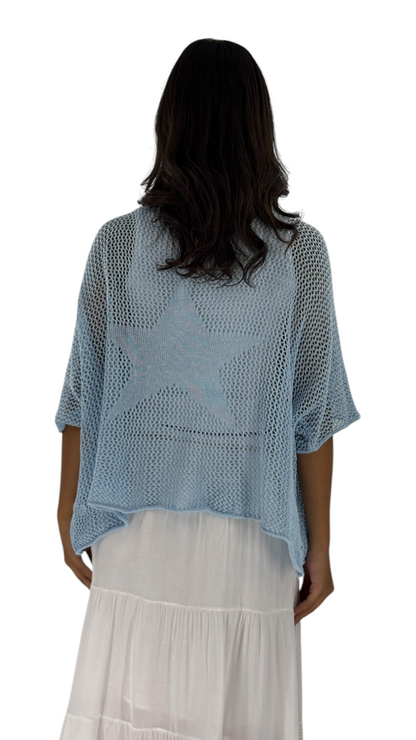 Star Blue Cardigan