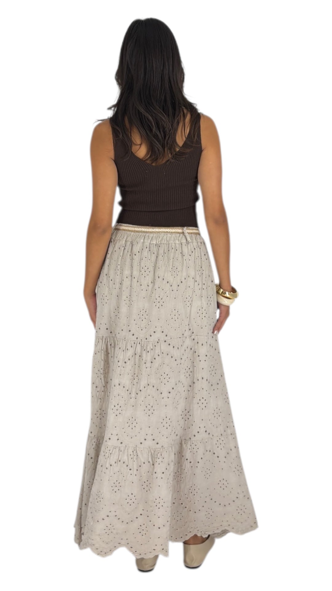Faylan Beige Skirt