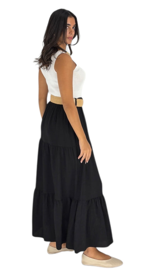 Quinn Black Skirt