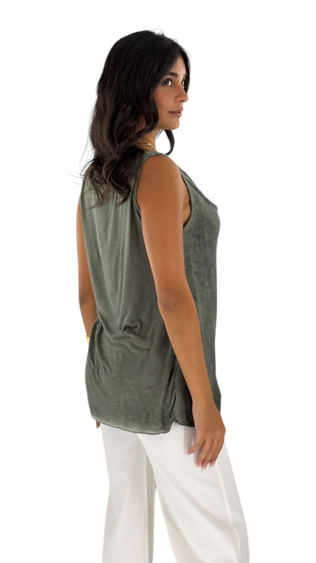 Erlen Kaki Top