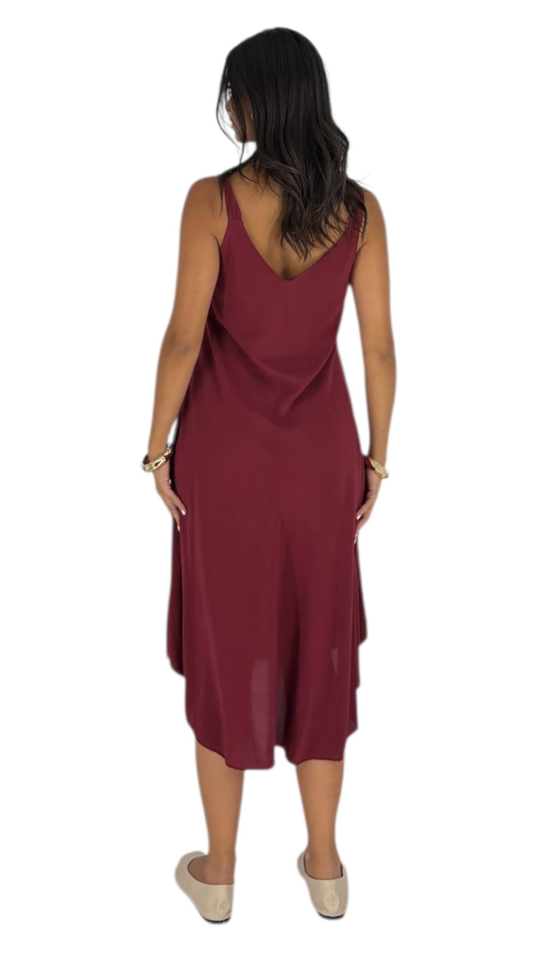 Fulla Maroon Dress