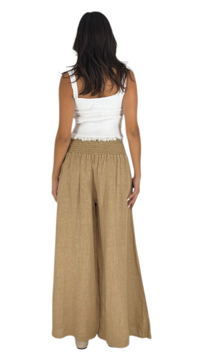 Wolfi Camel Pants