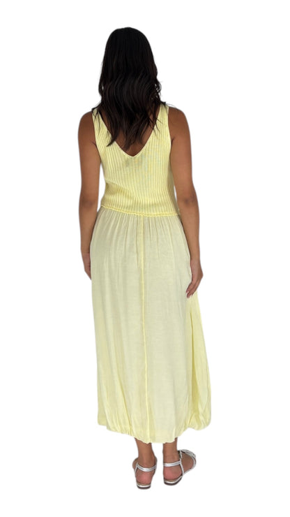Hiba Yellow Dress