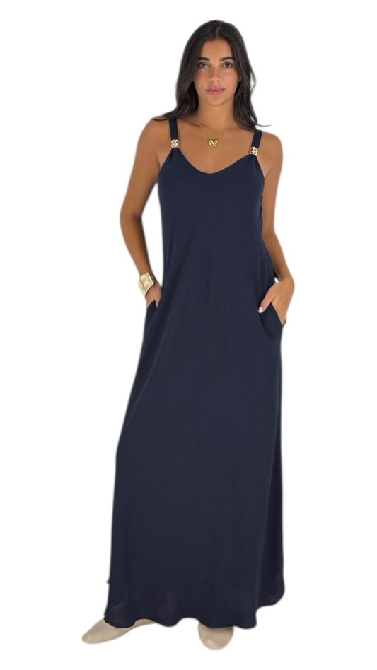 Mizor Navy Dress
