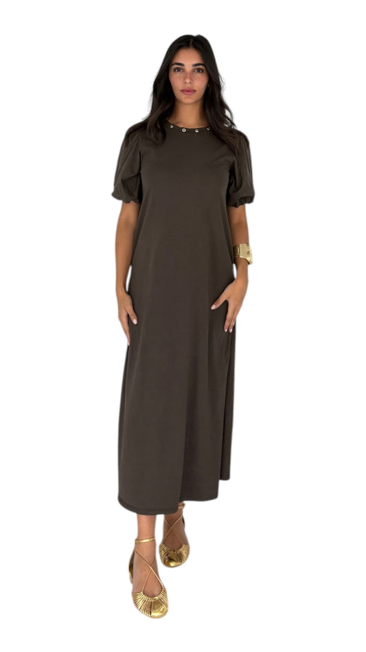 Meshil Brown Dress