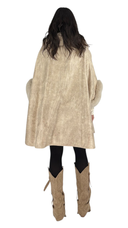 Nardi Beige Poncho
