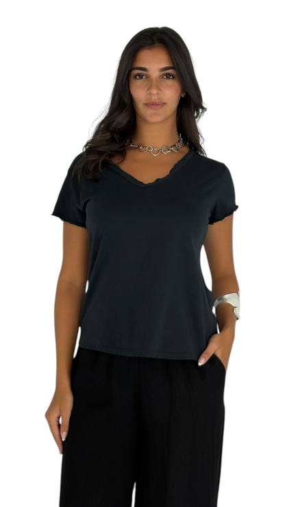 Shadia Black T-Shirt