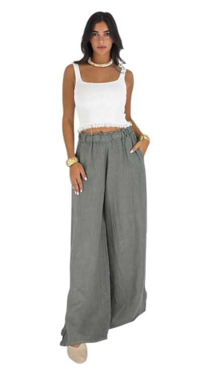 Piko Kaki Pants