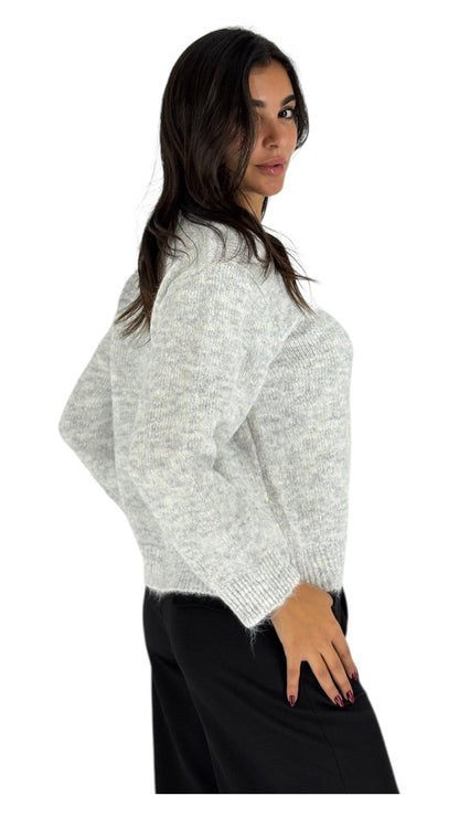 Tauri Light Grey Sweater