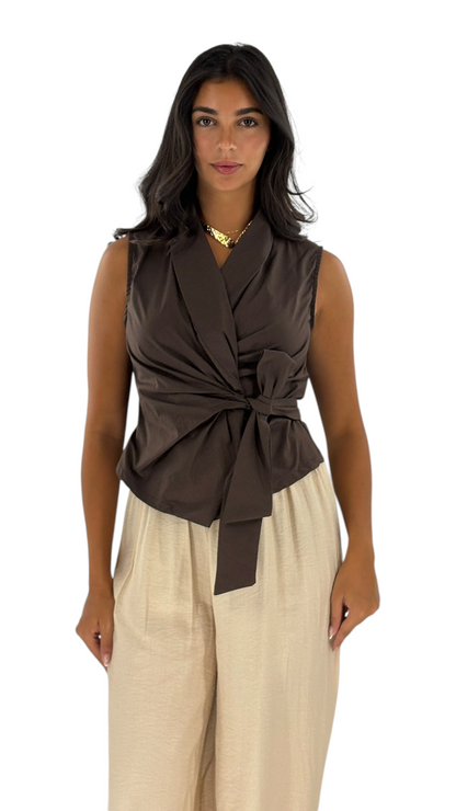 Marie Brown Vest