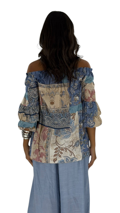 Kegan Blue Top