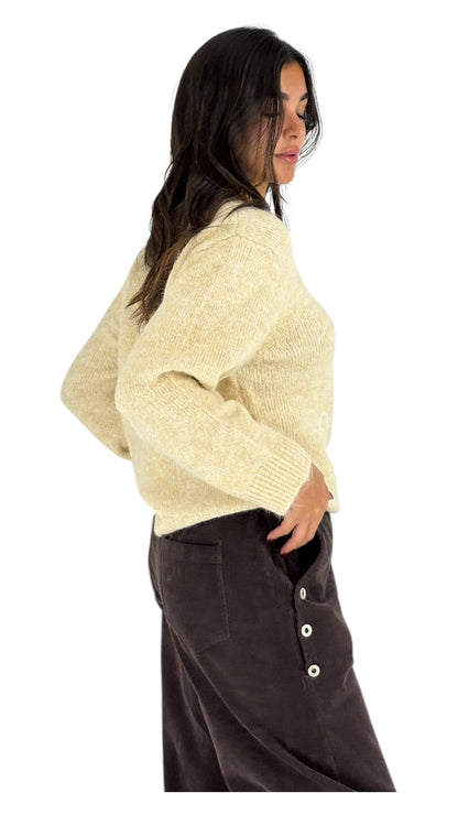Tauri Beige Sweater