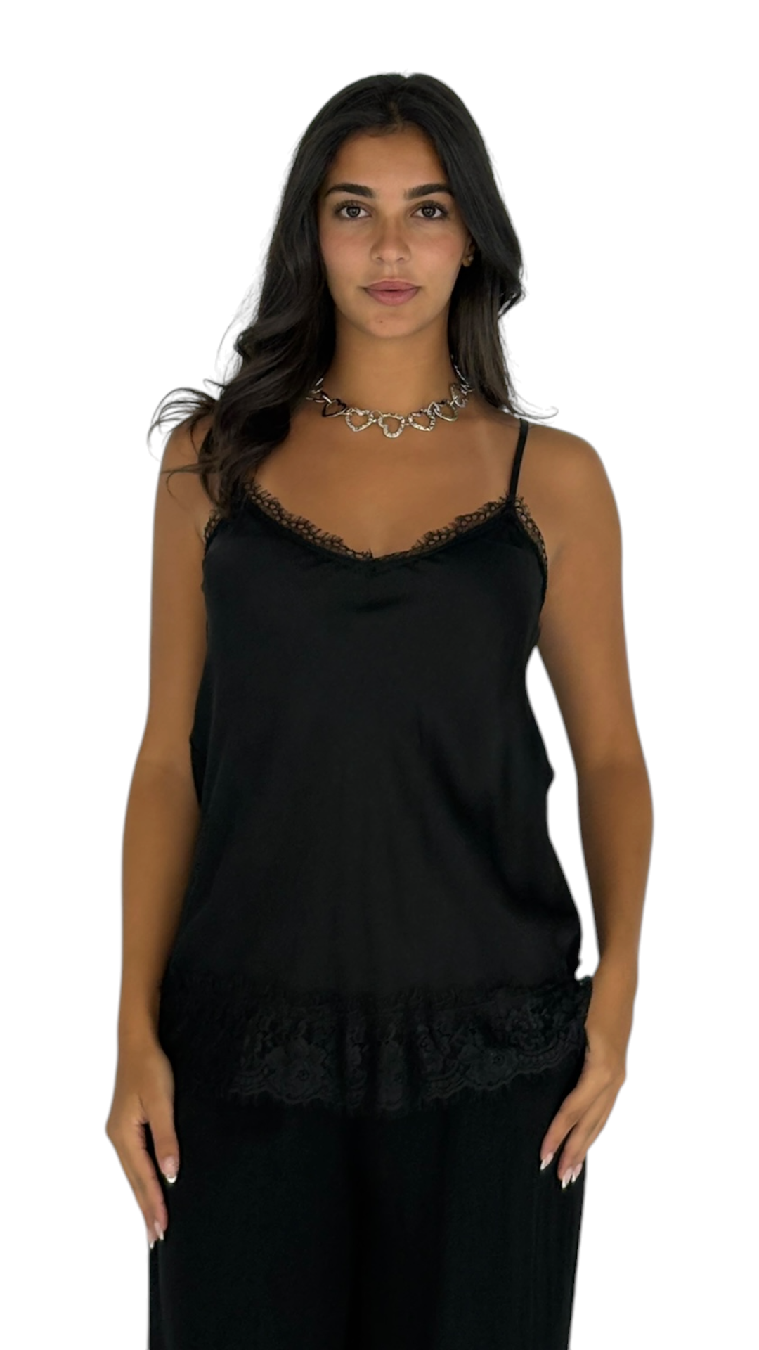 Aziza Black Camisole