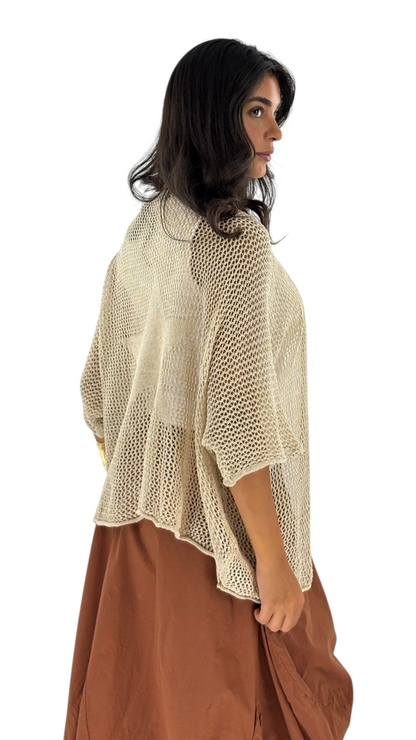 Star Beige Cardigan