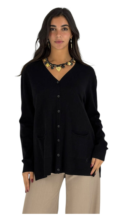 Mircel Black Cardigan