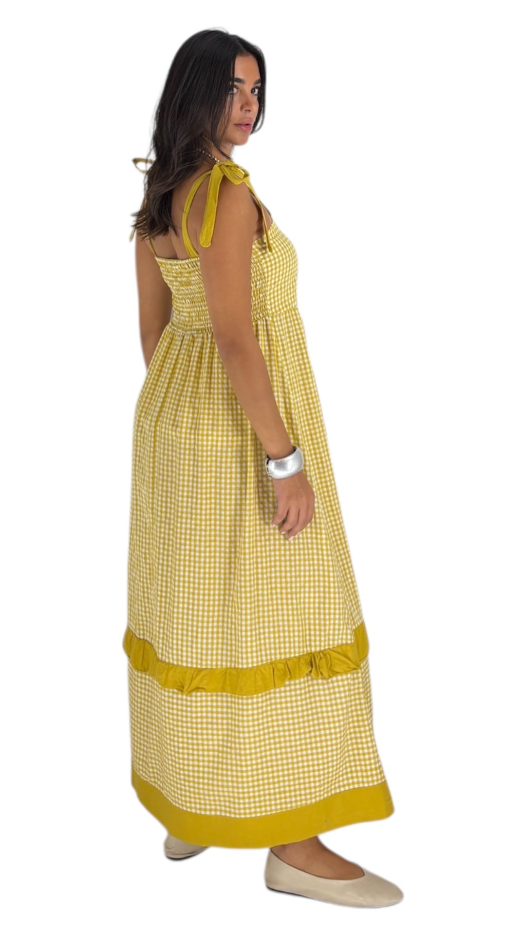 April Yellow Dress