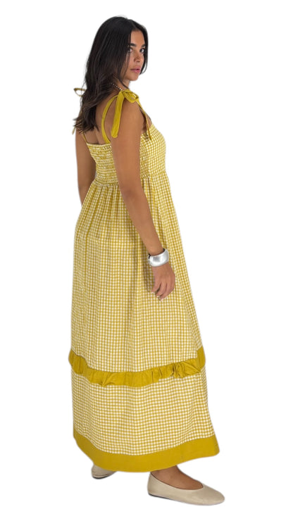 April Yellow Dress