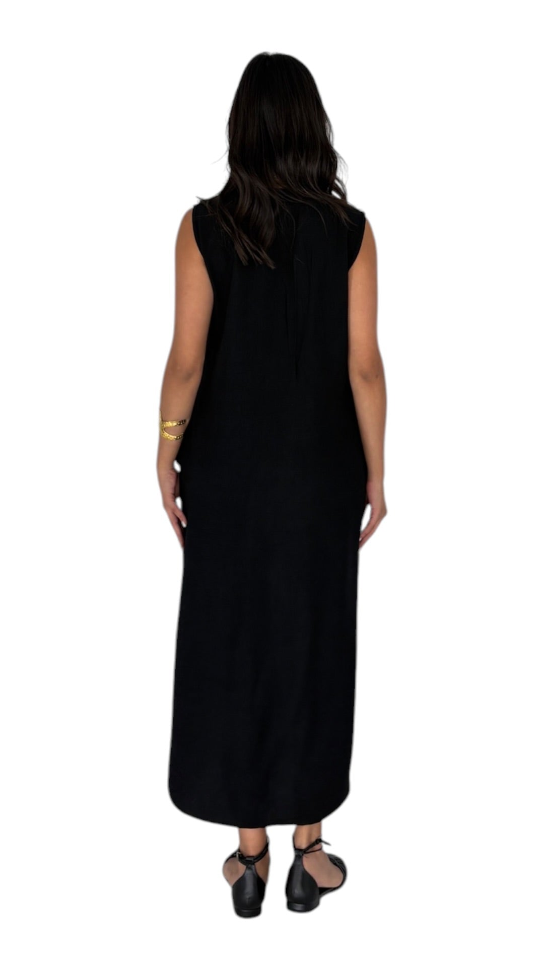 Adria Black Dress