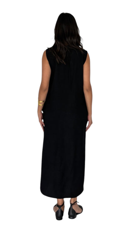 Adria Black Dress