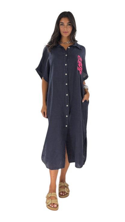 Amor Navy Shirt