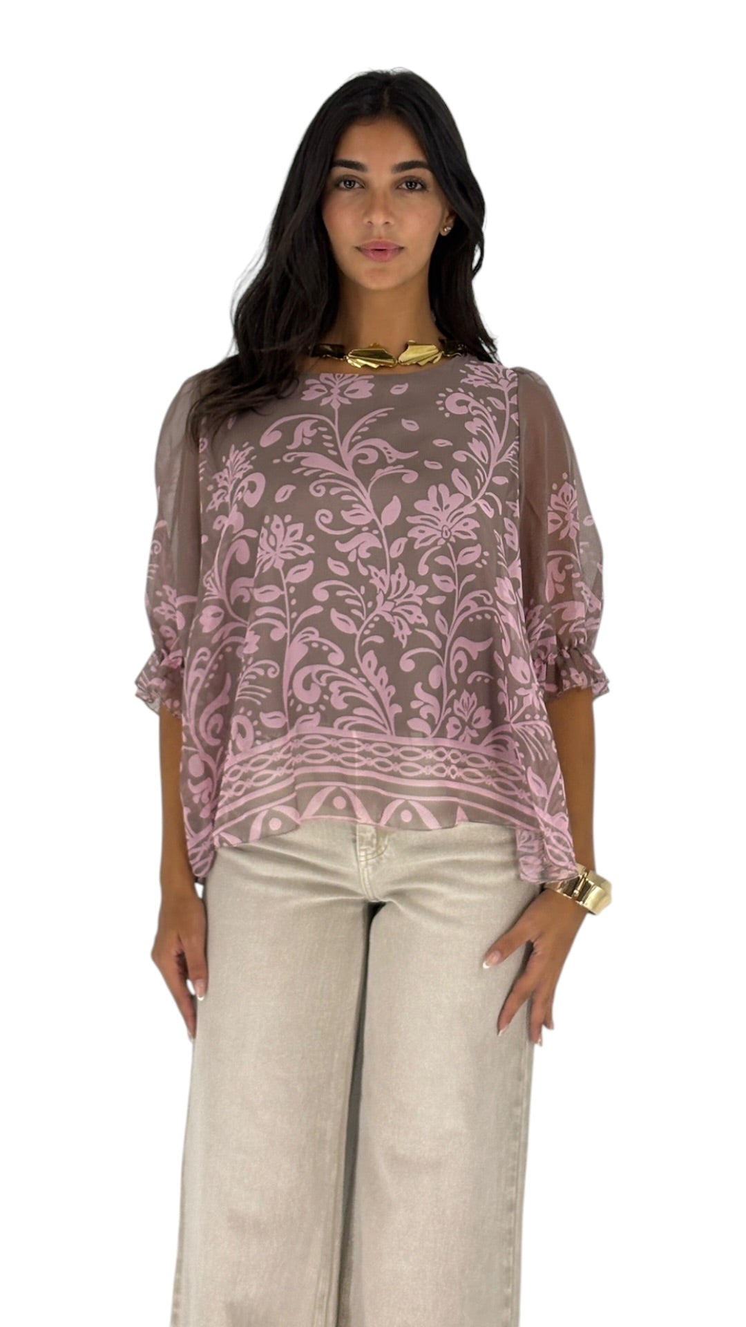 Corin Dusty Pink Top