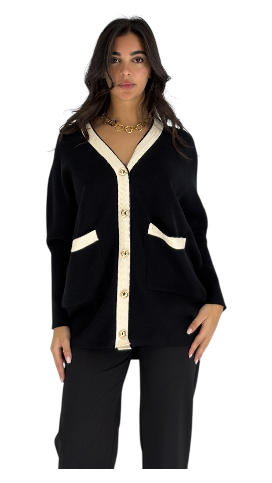 Jori Black Cardigan