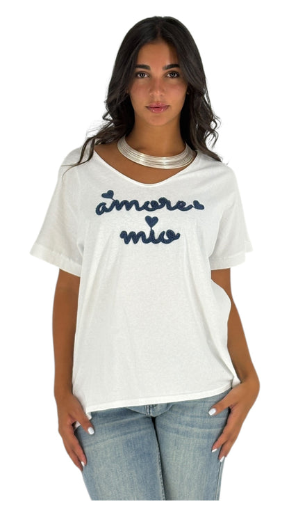 Amore Navy T-shirt