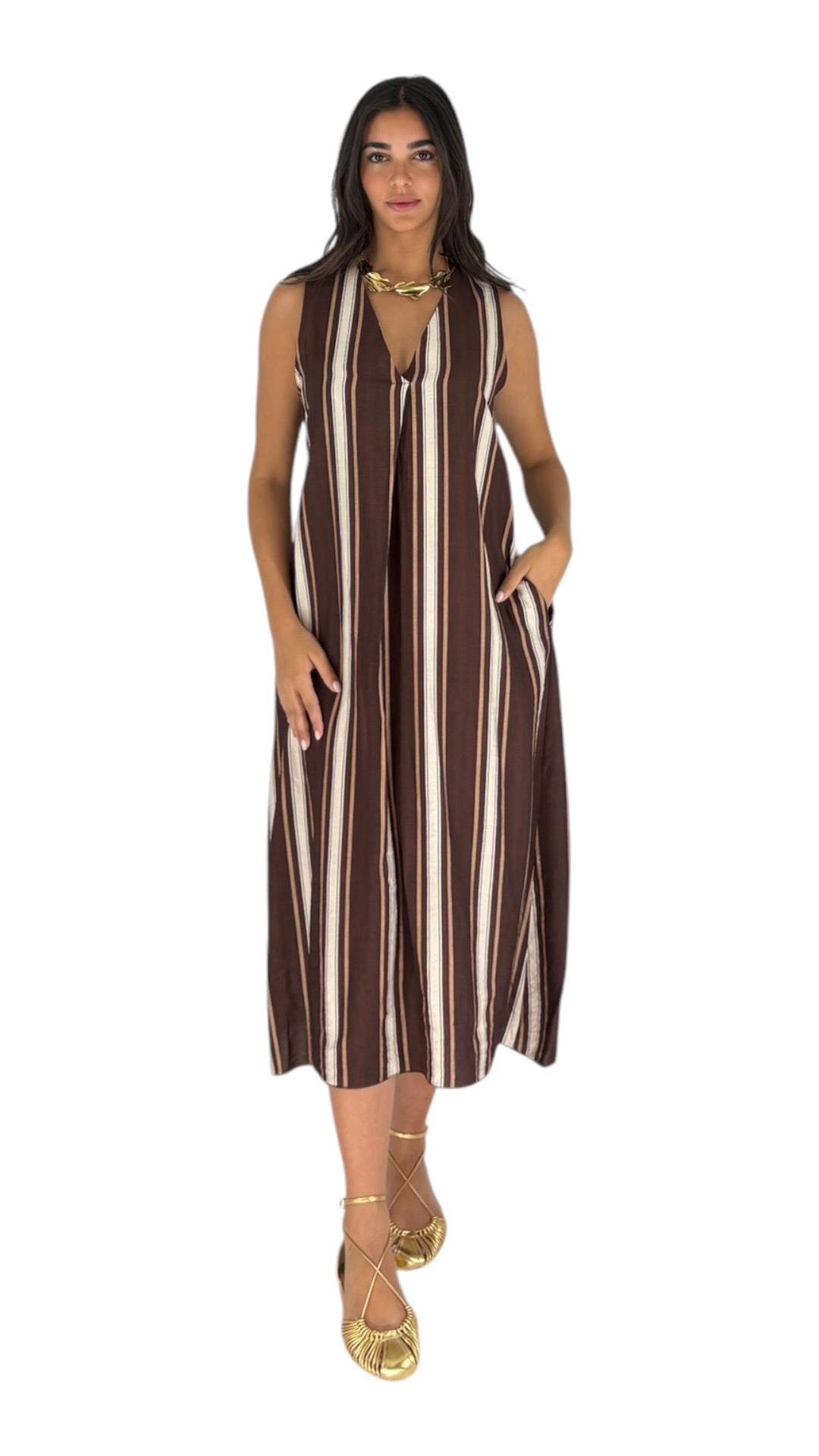 Magi Brown Dress