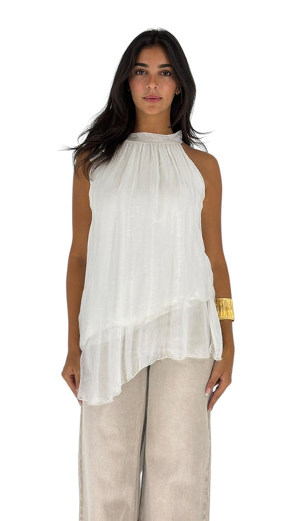 Zarek Cream Top