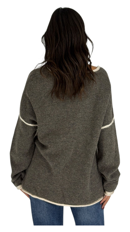 Baida Taupe Sweater