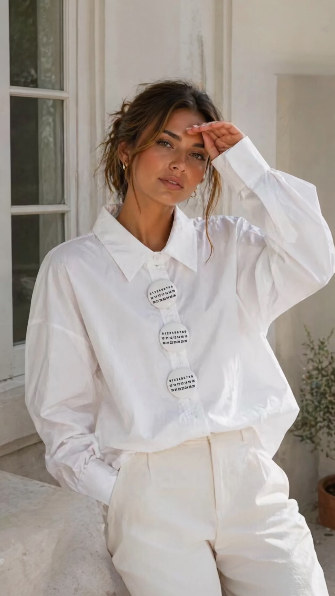Zoya White Shirt