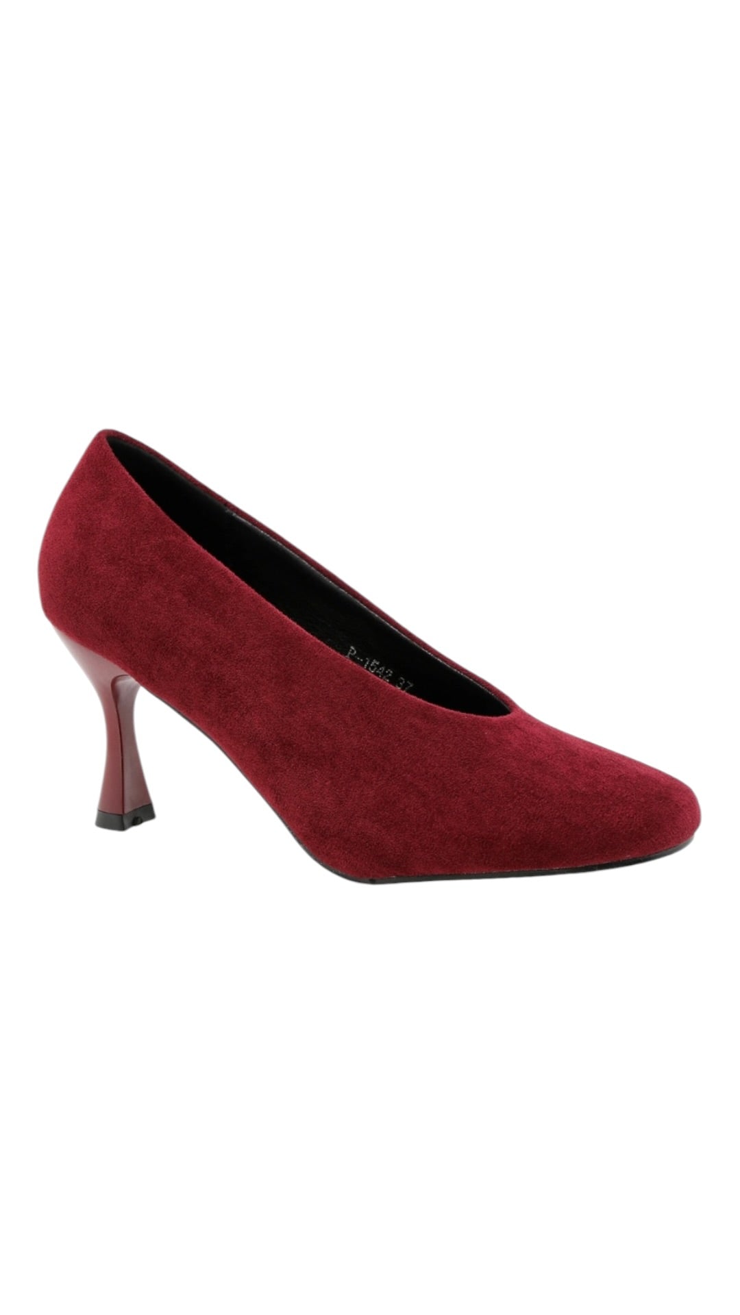 Faux Suede Stiletto Heels